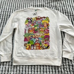 Mariah Elizabeth print sweat shirt